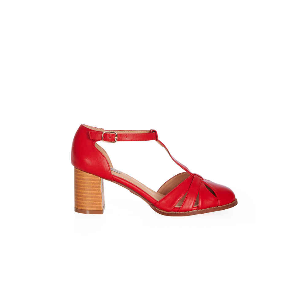 Banned - Fancy Footwork Sandaal met enkelband - Roze